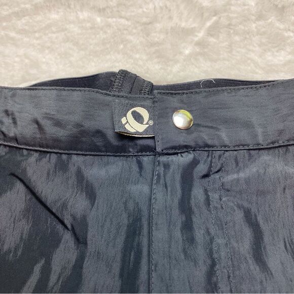 Pearl Izumi Black Nylon Cycling Shorts With Underlying Padded Short Size Large - Picture 6 of 13